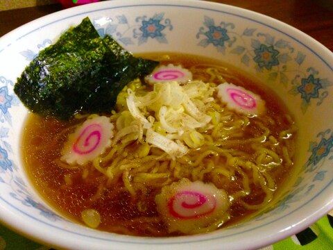 夜鳴きそばの味！昔懐かしい中華そば♪